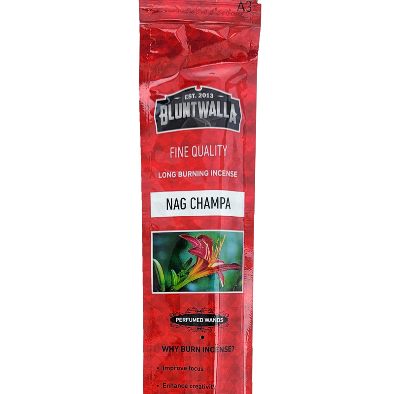 Nag Champa 11" Bluntwalla Incense Pack