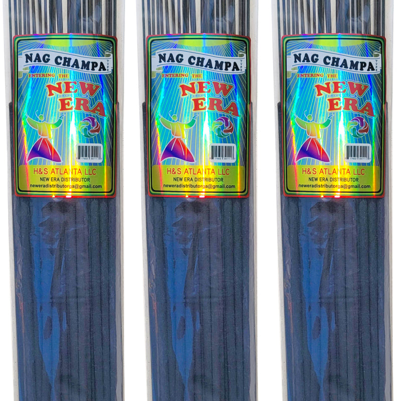 Nag Champa Scent, New Era 19" Jumbo Incense