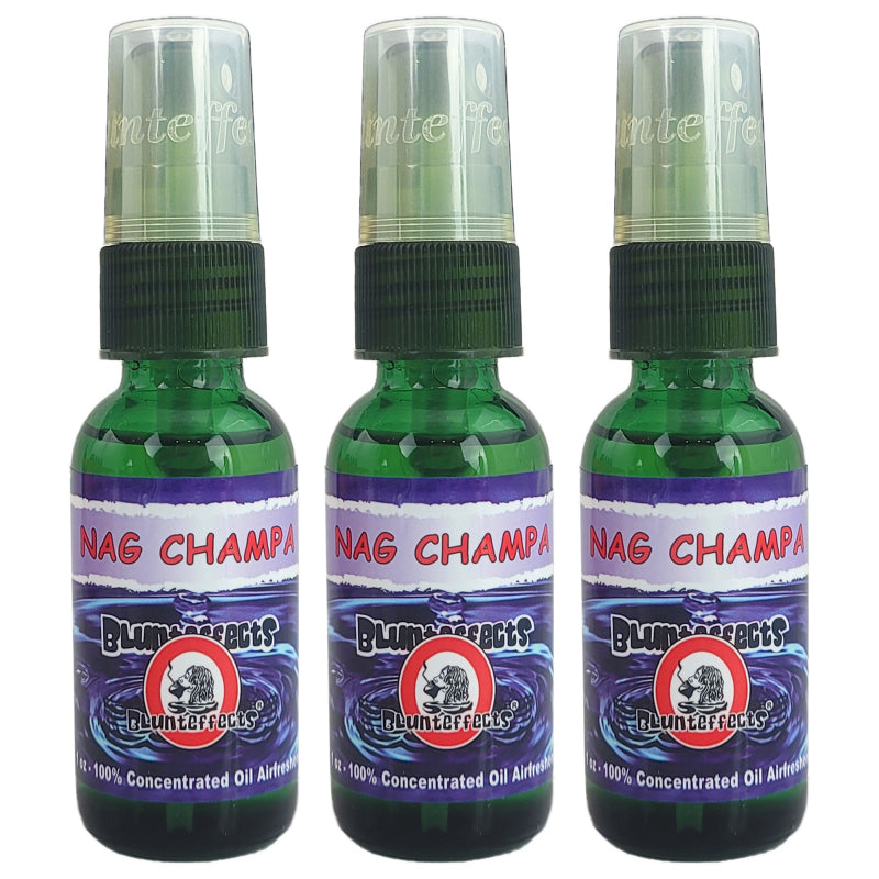 BluntEffects Air Freshener Spray, 1OZ Nag Champa Scent