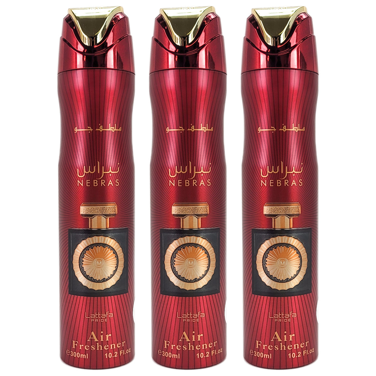 Nebras Lattafa Aerosol Air Freshener Spray, 300ml, by Lattafa