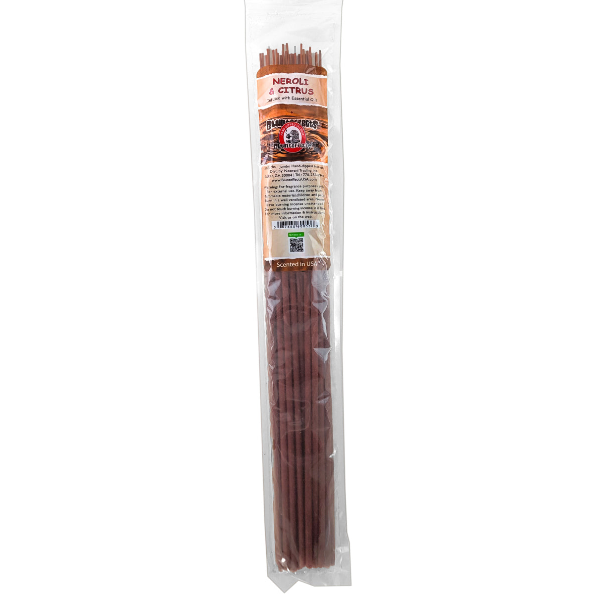 Neroli & Citrus Scent, 19" BluntEffects Jumbo Incense