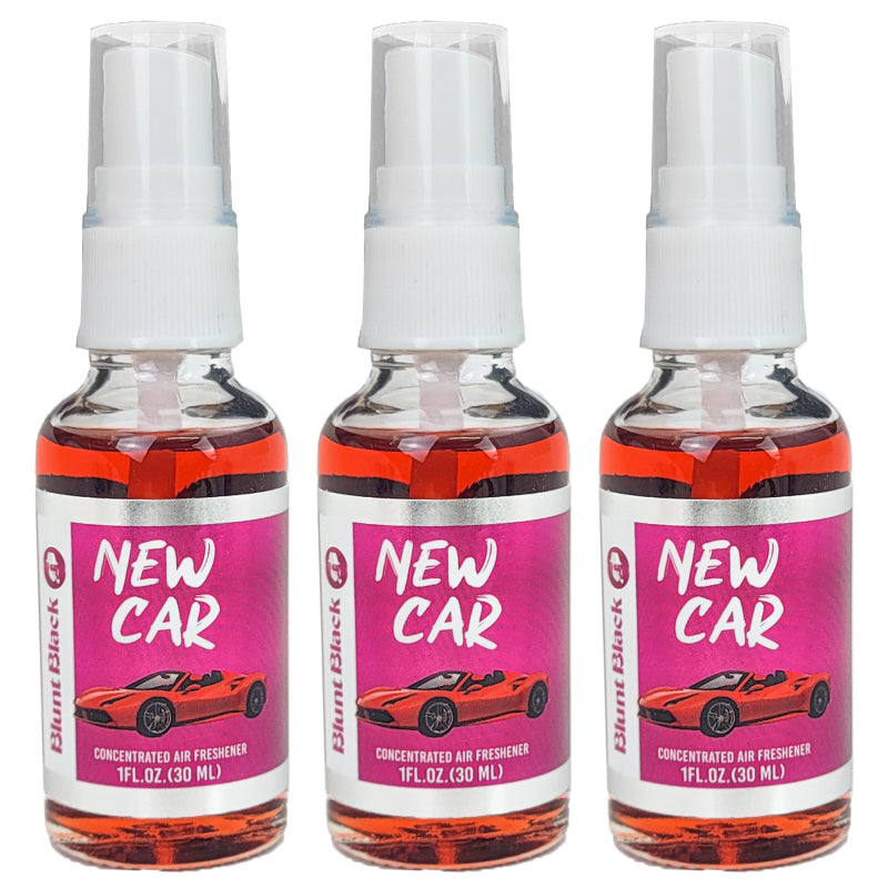 New Car Scent Blunt Black 1OZ Air Freshener Spray