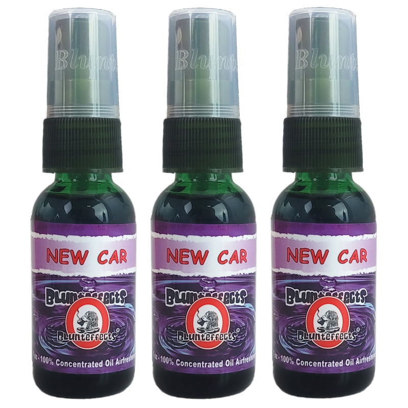 BluntEffects Air Freshener Spray, 1OZ New Car Scent