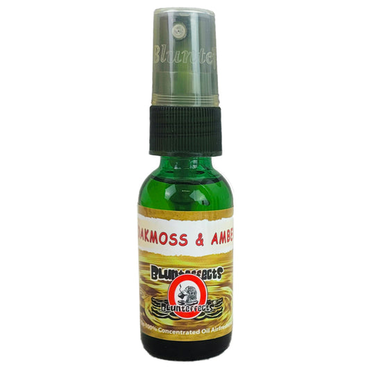 BluntEffects Air Freshener Spray, 1OZ Oakmoss & Amber