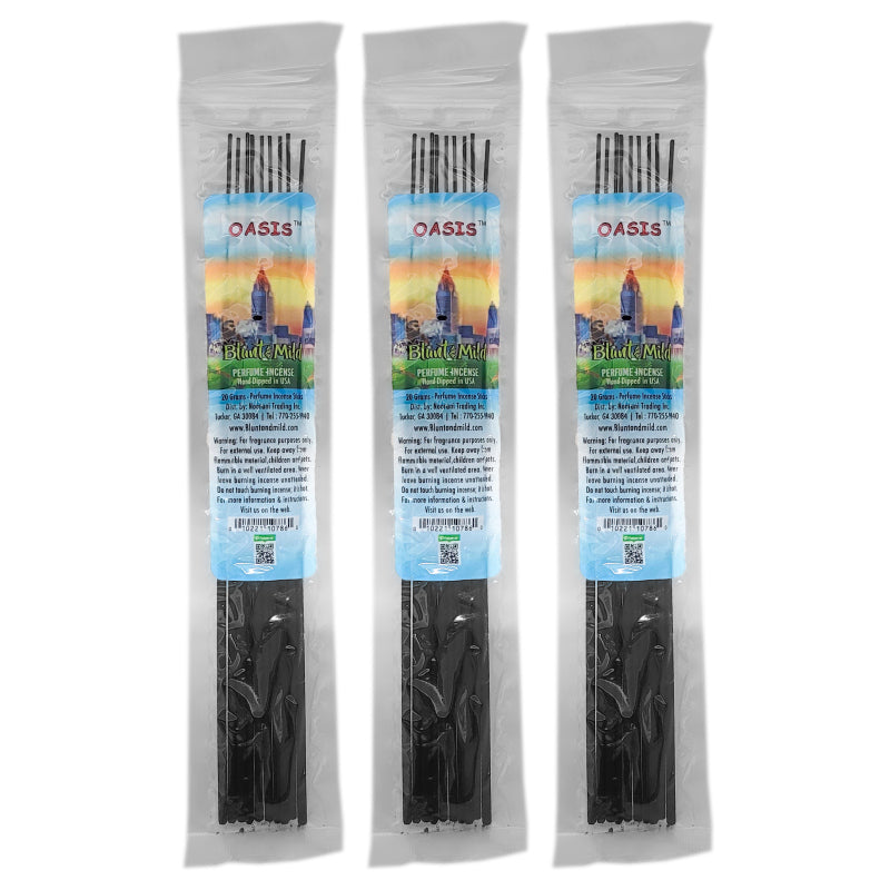 Oasis 10.5" Blunt & Mild Incense, 20g Pack