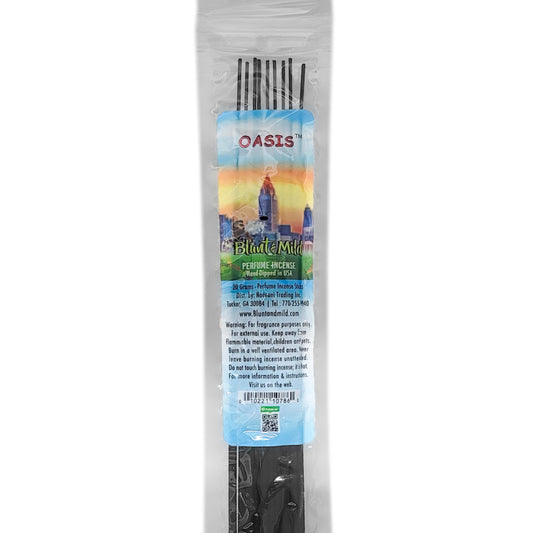 Oasis 10.5" Blunt & Mild Incense, 20g Pack