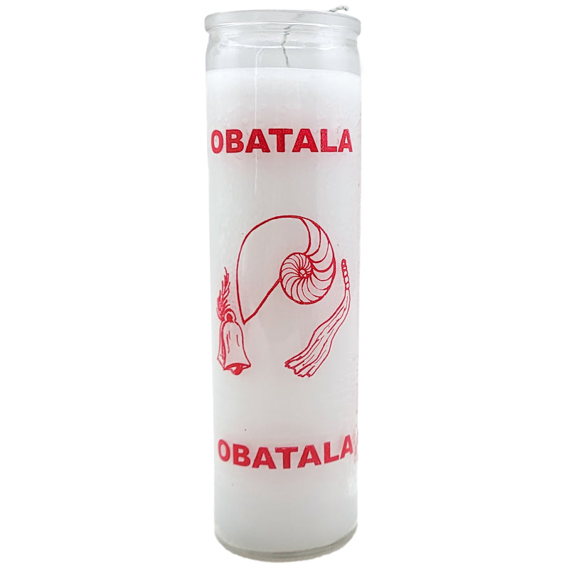7 Day Candle, Orisha Obatala (White)
