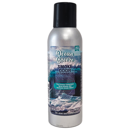 Ocean Breeze Scent 7oz Smoke Odor Exterminator Aerosol Can Spray
