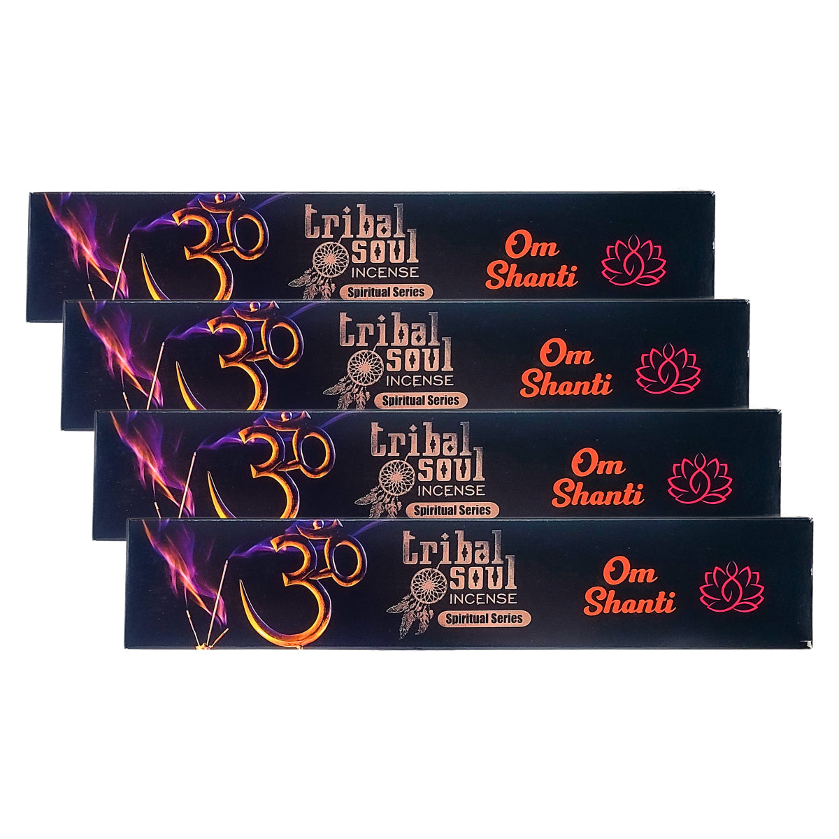 Om Shanti (Spiritual Series) 15g 8" Incense Pack, by Tribal Soul
