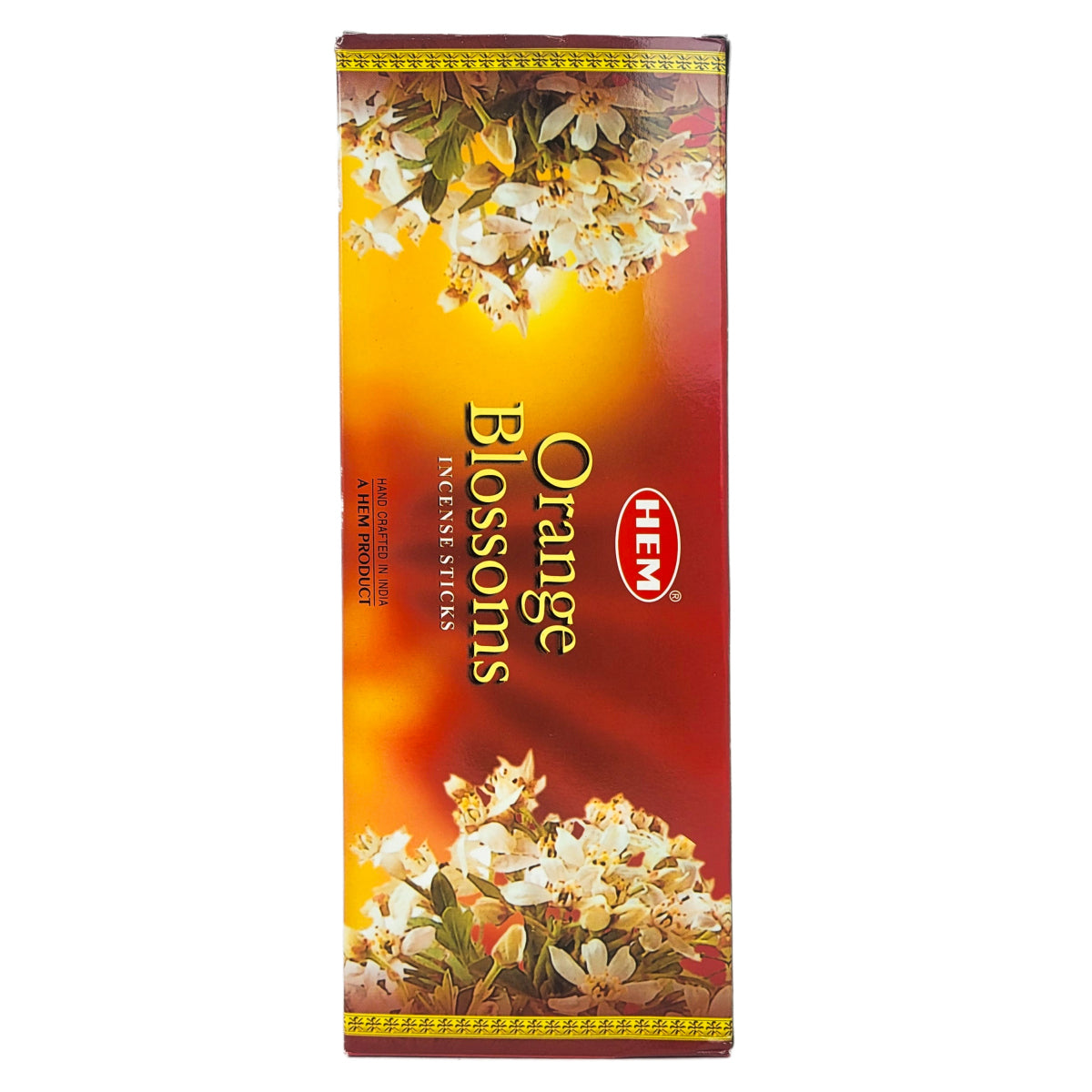 HEM Incense Sticks 20-Stick Hex Packs, Orange Blossoms