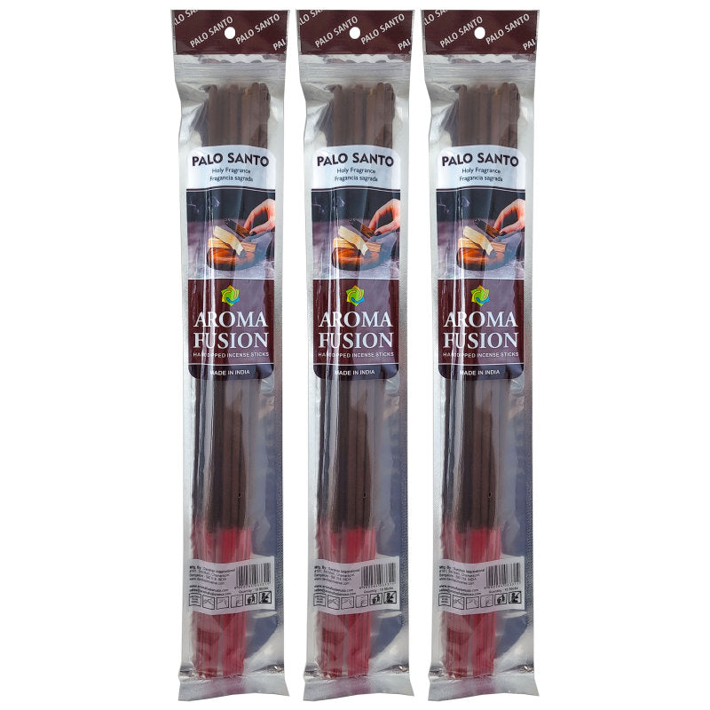 Palo Santo Scent Aroma Fusion 19" Jumbo Incense, 10-Stick Pack