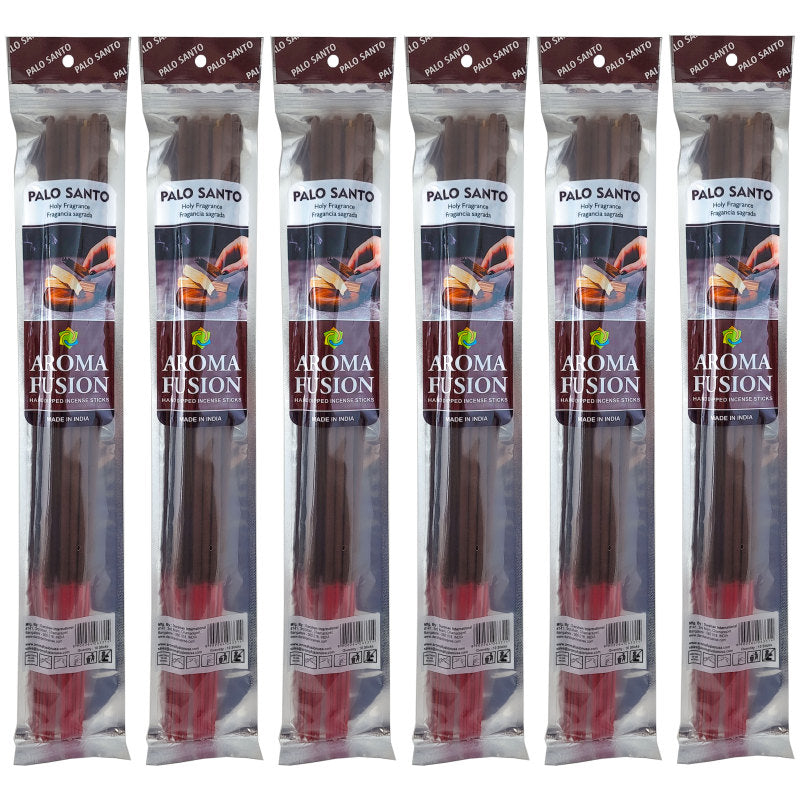 Palo Santo Scent Aroma Fusion 19" Jumbo Incense, 10-Stick Pack