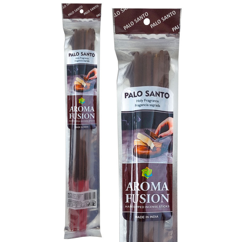 Palo Santo Scent Aroma Fusion 19" Jumbo Incense, 10-Stick Pack