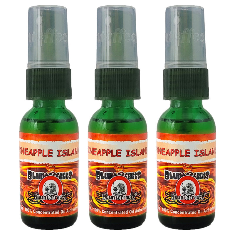BluntEffects Air Freshener Spray, 1OZ Pineapple Island Scent