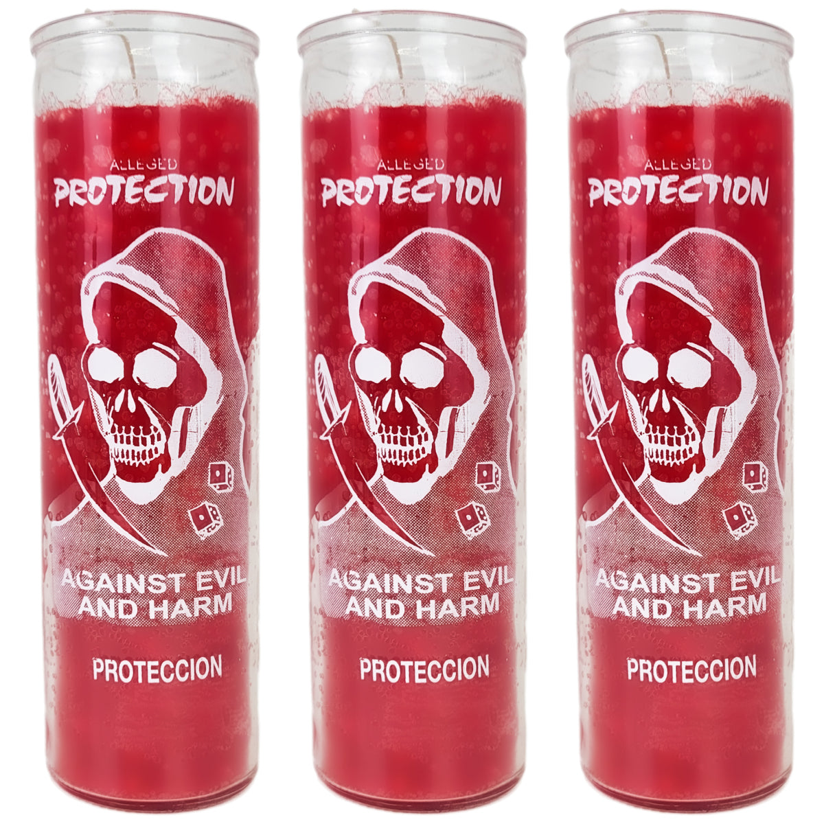 7 Day Candle, Protection Against Evil & Harm (Red)
