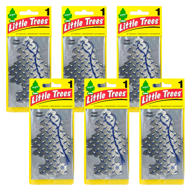 Little Trees Pure Steel Scent Hanging Air Freshener