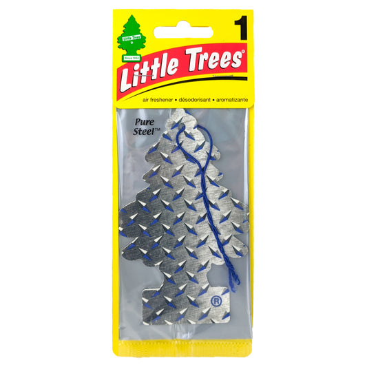Little Trees Pure Steel Scent Hanging Air Freshener
