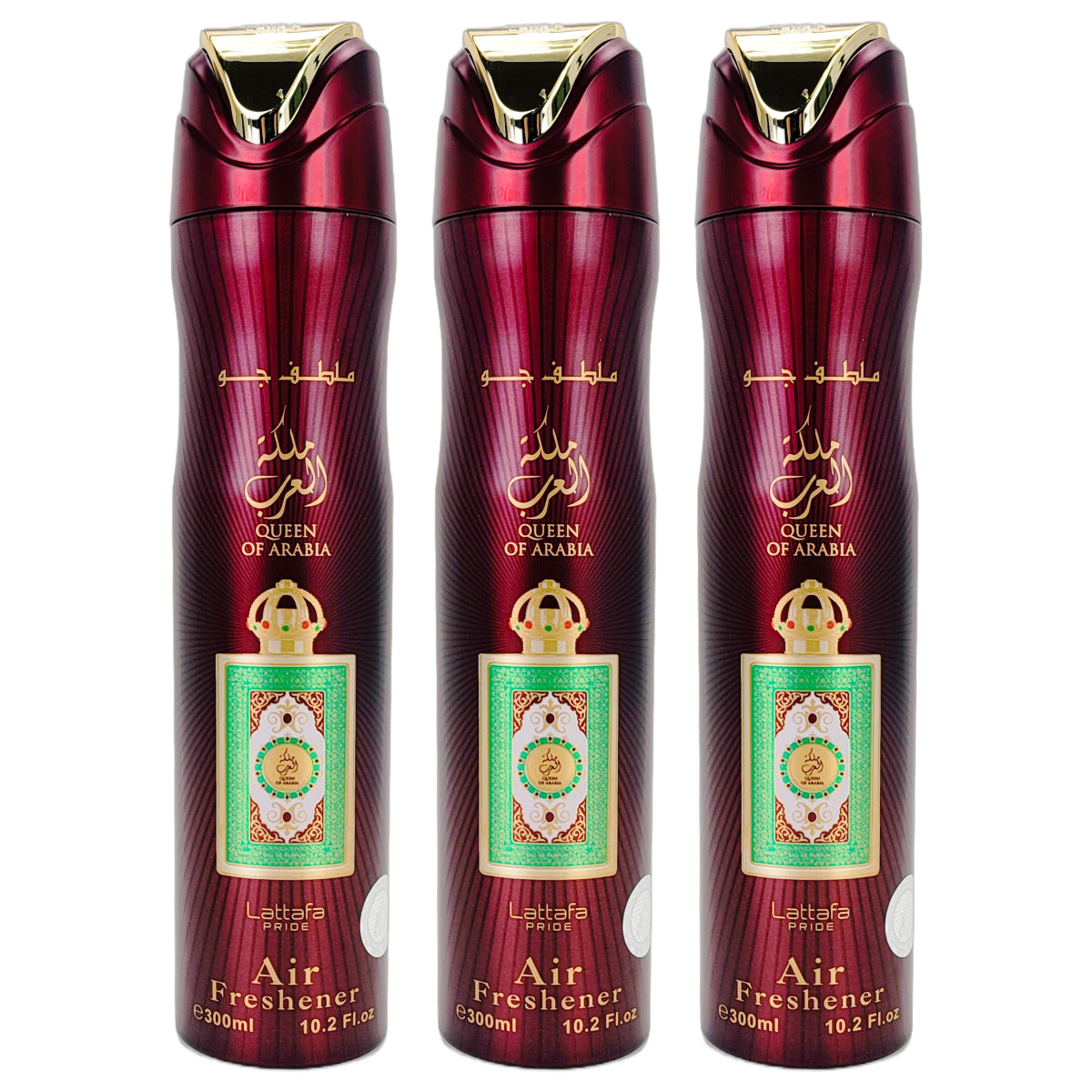 Queen of Arabia Aerosol Air Freshener Spray, 300ml, by Lattafa