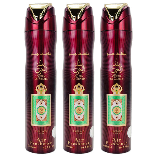 Queen of Arabia Aerosol Air Freshener Spray, 300ml, by Lattafa