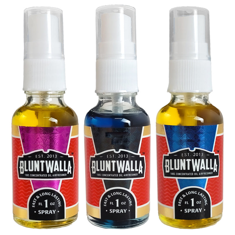 ASSORTED Bluntwalla 1oz Air Freshener Spray