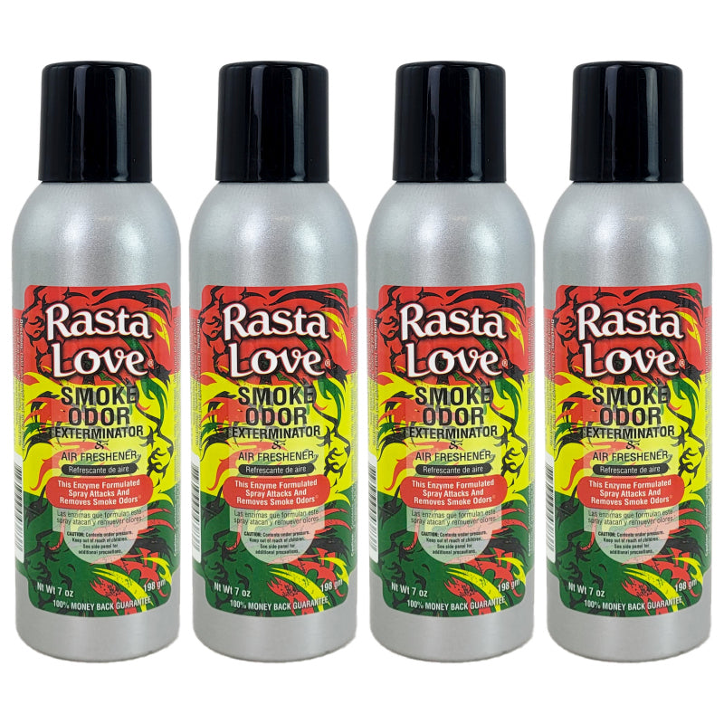 Rasta Love Scent 7oz Smoke Odor Exterminator Aerosol Can Spray