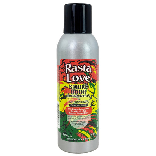 Rasta Love Scent 7oz Smoke Odor Exterminator Aerosol Can Spray
