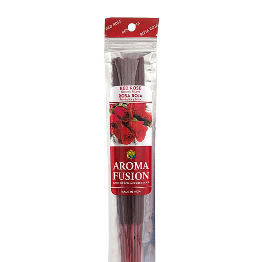 Aroma Fusion 11" Incense Sticks - Red Rose Scent