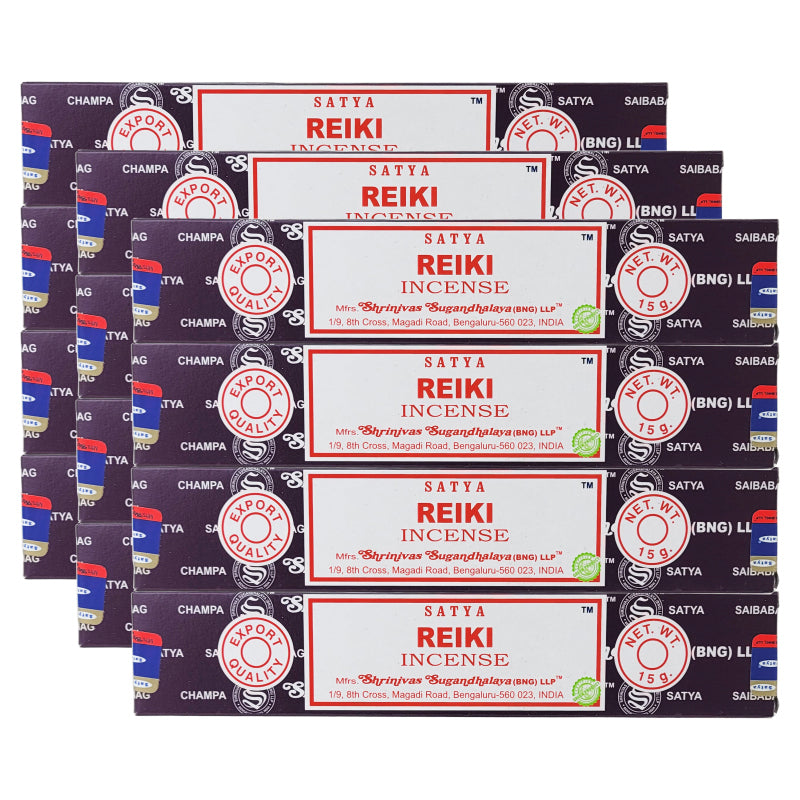 Reiki Scent Incense Sticks by Satya BNG, 15g Packs