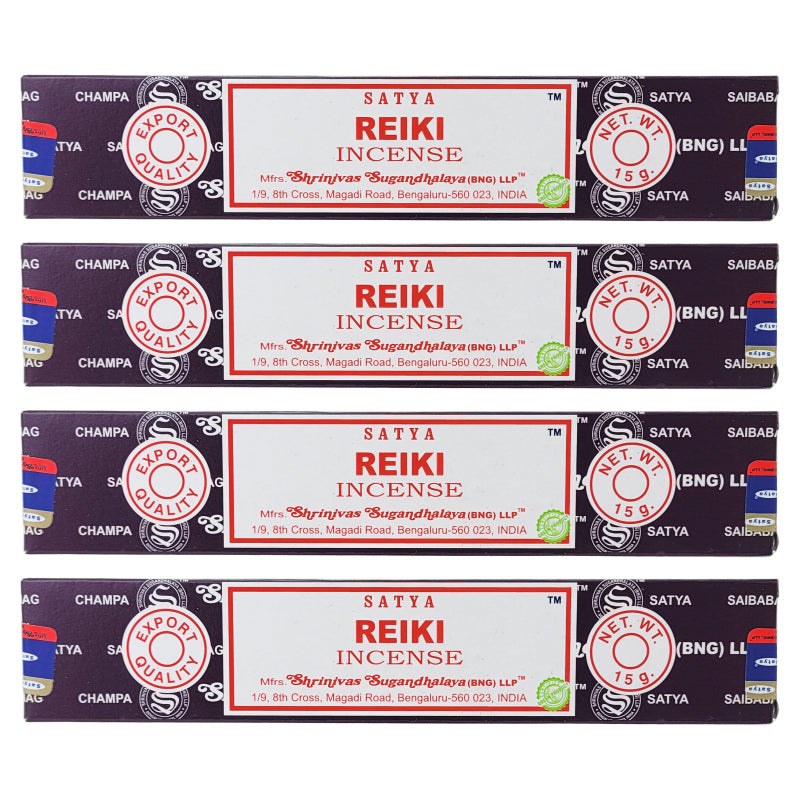 Reiki Scent Incense Sticks by Satya BNG, 15g Packs
