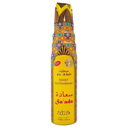Sa'ada Scent Dry Aerosol Air Freshener Spray, 300ml, by Nabeel