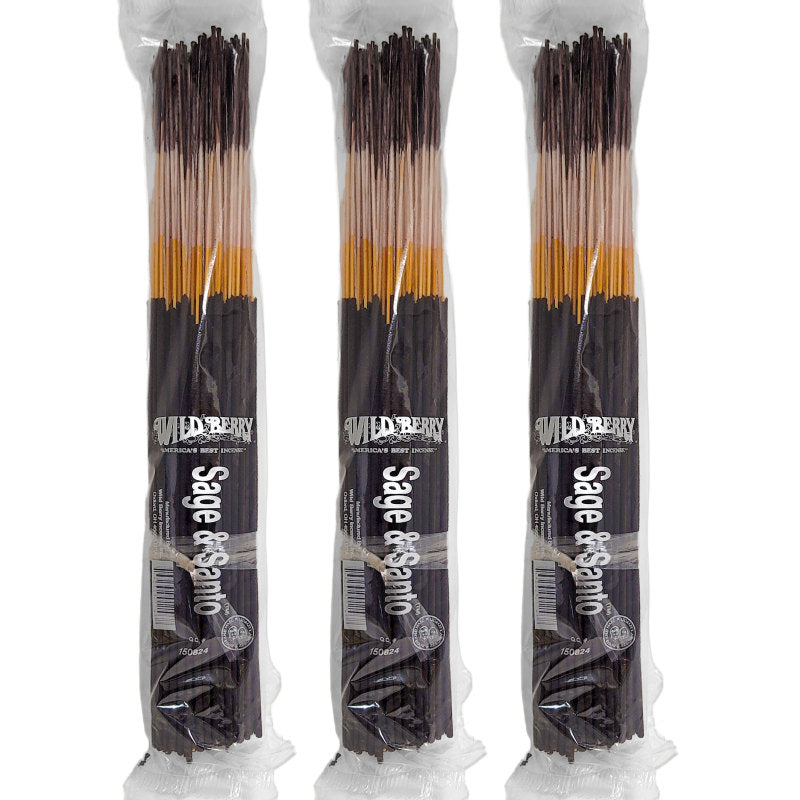 Sage & Santo Scent Wild Berry Incense, 100ct Packs