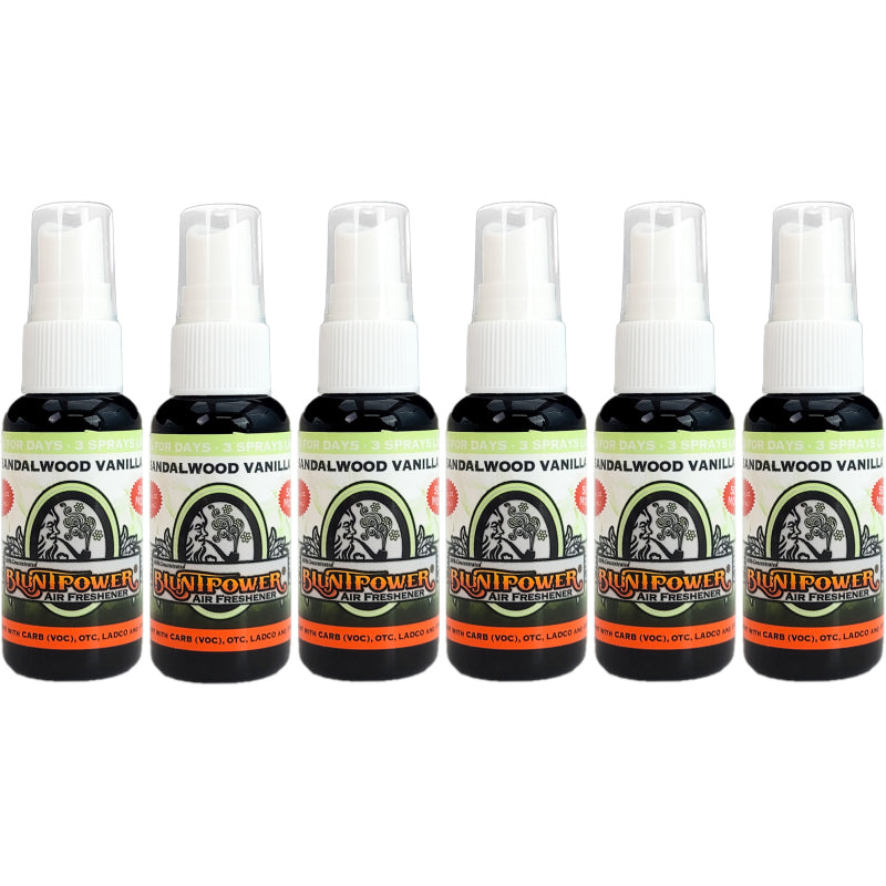 Blunt Power Spray 1.5 OZ Sandalwood Vanilla Scent