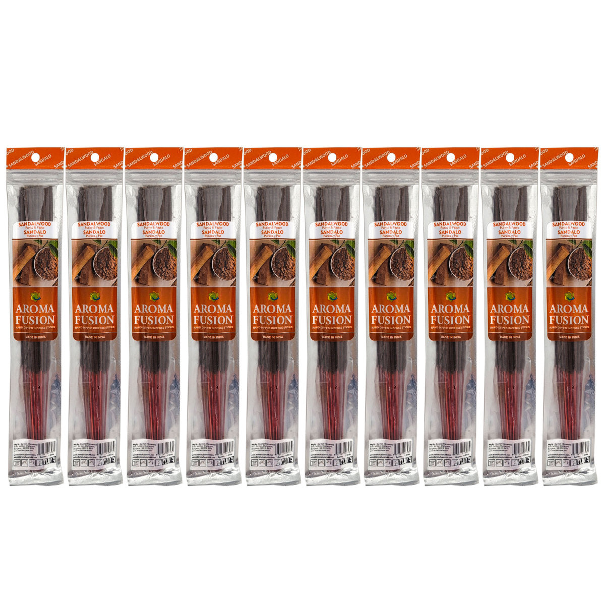 Aroma Fusion 11" Incense Sticks - Sandalwood Scent