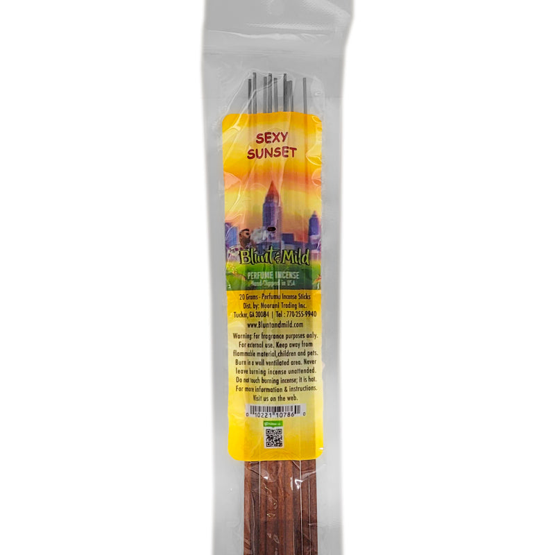 Sexy Sunset 10.5" Blunt & Mild Incense, 20g Pack