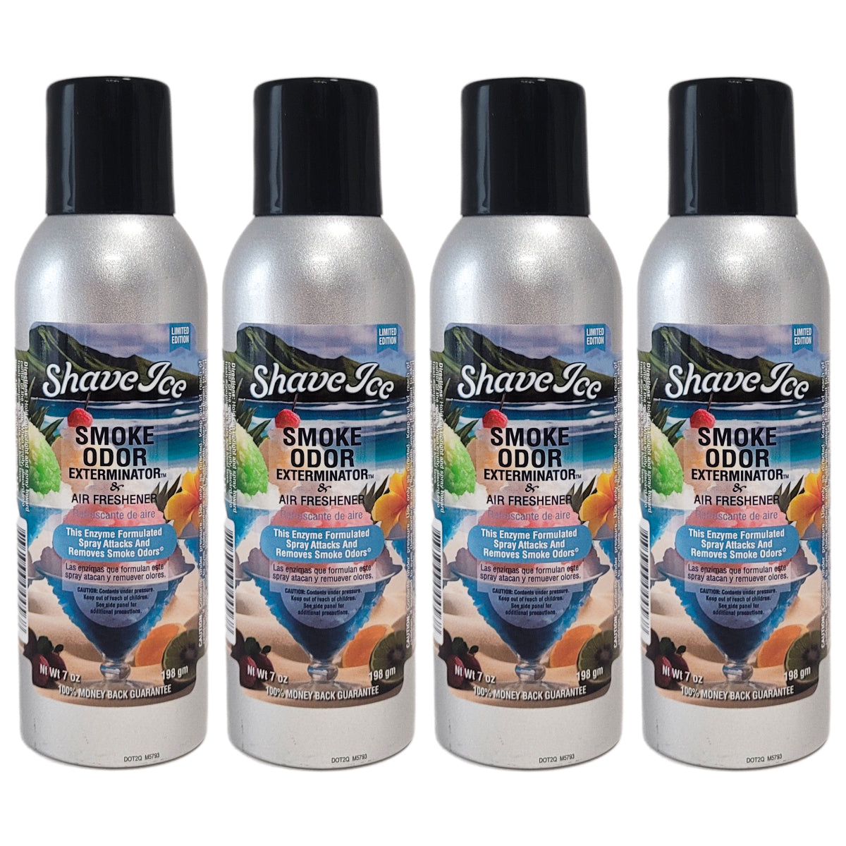 Shave Ice Scent 7oz Smoke Odor Exterminator Aerosol Can Spray