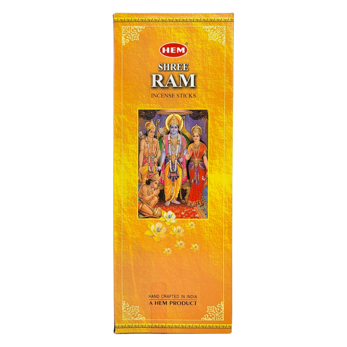 HEM Incense Sticks 20-Stick Hex Packs, Shree Ram