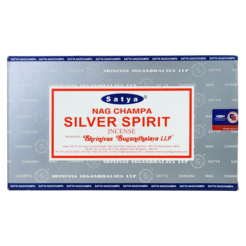 Satya Silver Spirit Scent Incense Sticks, 15g Pack