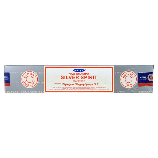 Satya Silver Spirit Scent Incense Sticks, 15g Pack