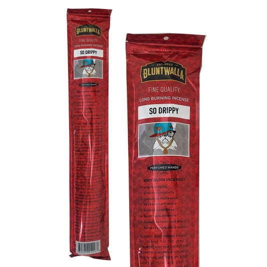 19" Jumbo Bluntwalla So Drippy Scent Incense Pack