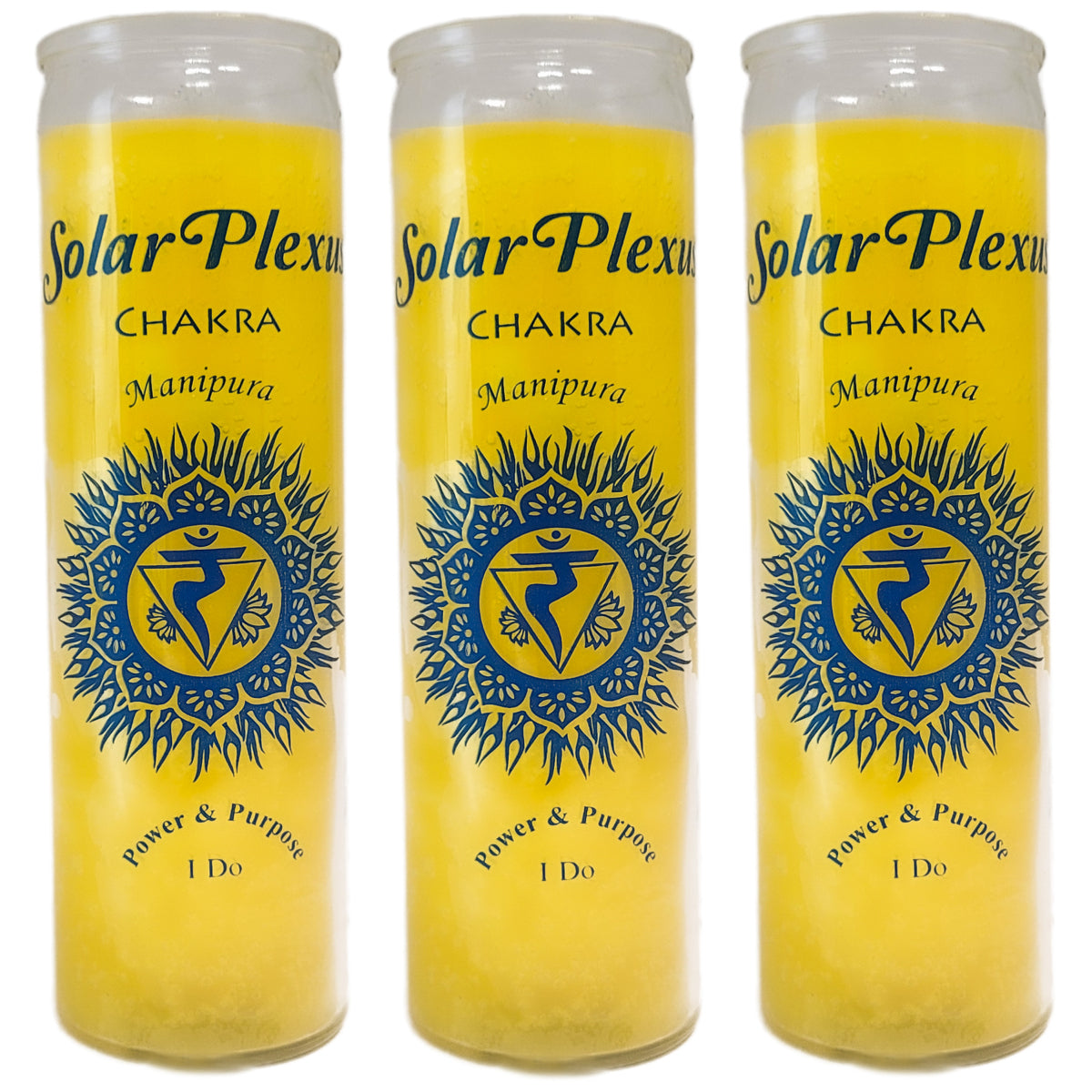 7 Day Candle, Solar Plexus Chakra Manipura (Yellow)