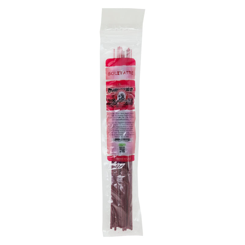 10.5" BluntEffects Incense Fragrance Wands, 12-Pack Solitaire