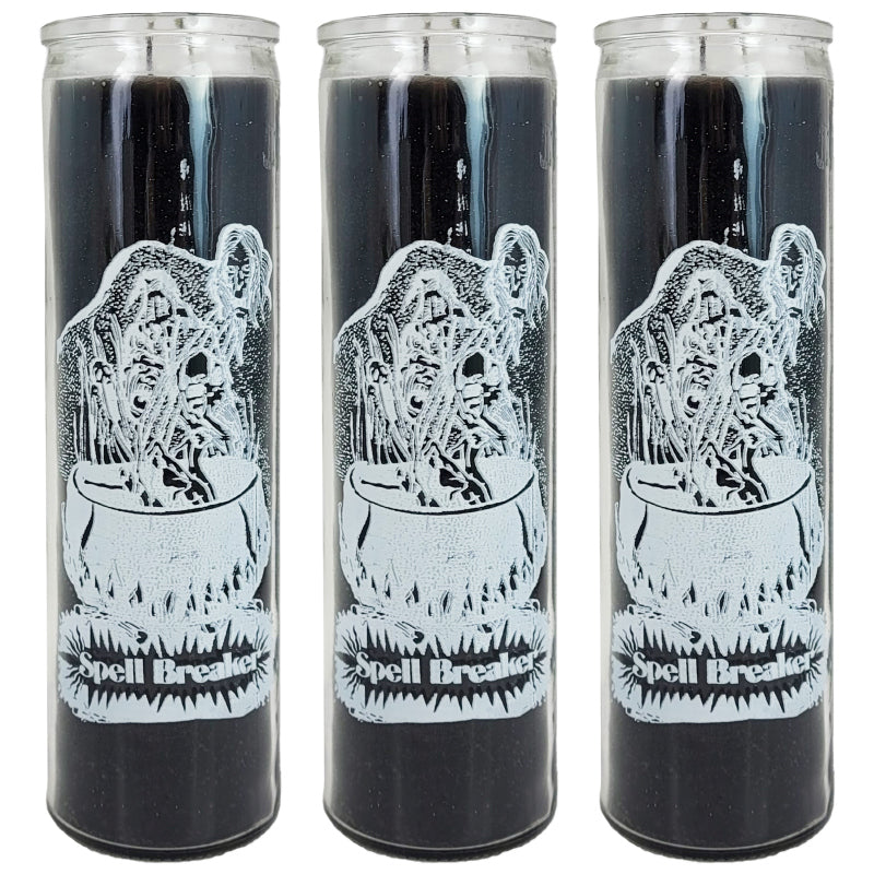 7 Day Candle, Spell Breaker (Black)