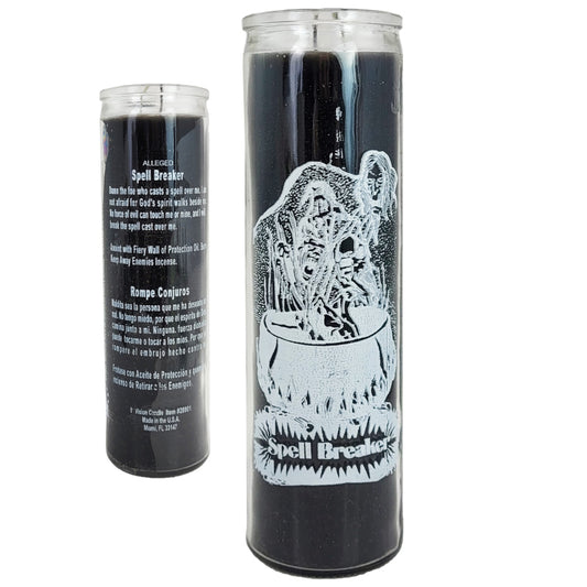 7 Day Candle, Spell Breaker (Black)