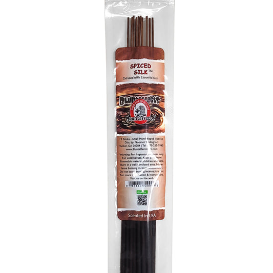 10.5" BluntEffects Incense Fragrance Wands, 12-Pack Spiced Silk