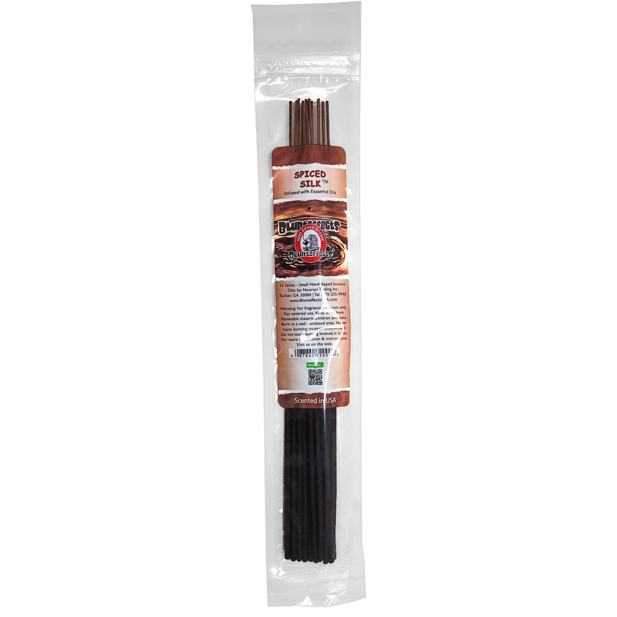 10.5" BluntEffects Incense Fragrance Wands, 12-Pack Spiced Silk