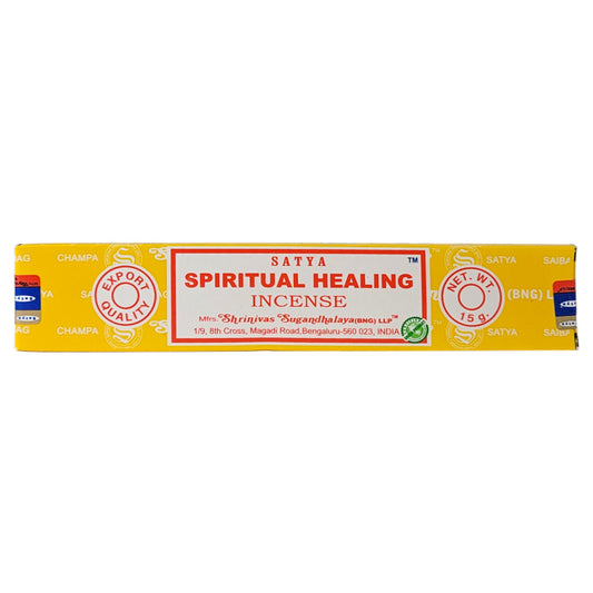 Spiritual Healing Scent Incense Sticks by Satya BNG, 15g Packs