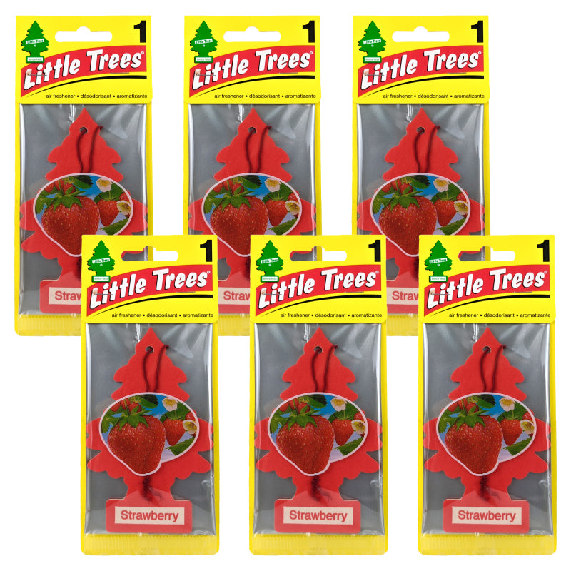 Little Trees Strawberry Scent Hanging Air Freshener