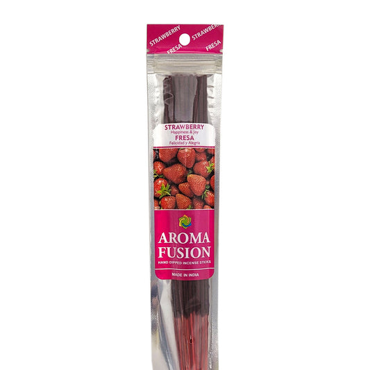 Aroma Fusion 11" Incense Sticks - Strawberry Scent