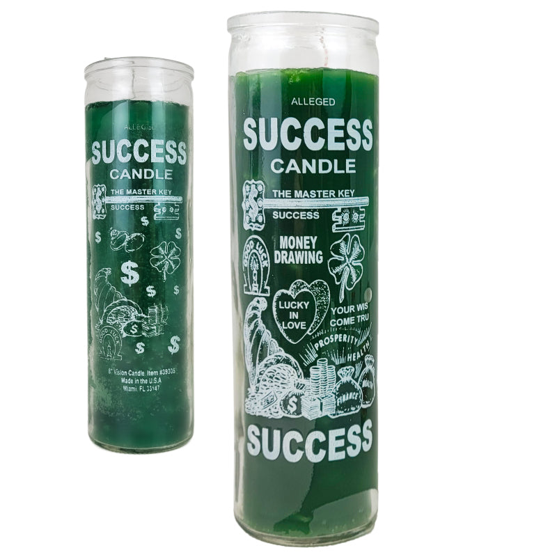 7 Day Candle, Success (Green)