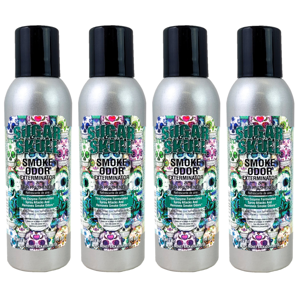 Sugar Skull 7oz Smoke Odor Exterminator Spray Aerosol Can, by Tobacco Outlet Products